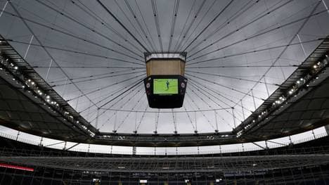 Geht da noch mehr? Die Eintracht verfügt bereits über einen recht großen Videowürfel