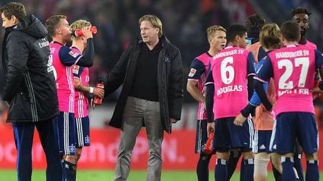 Frust beim HSV um Markus Gisdol