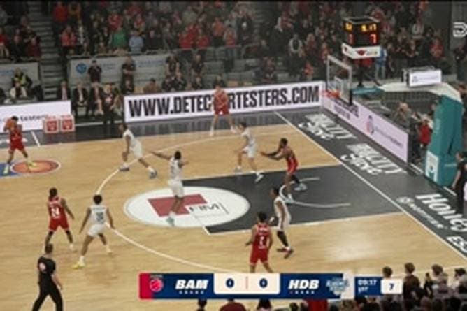 Spiel Highlights zu BMA365 Bamberg Baskets - MLP Academics Heidelberg