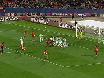 Bei der U20-WM kommt es zu einer faustdicken Überraschung. Marokko bezwingt Rekordsieger Argentinien dank eines Doppelpacks von Yassir Zabiri.