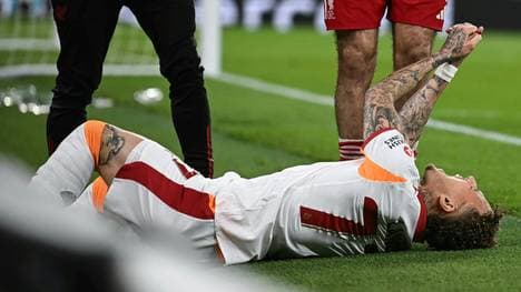 Noa Lang hatte starke Schmerzen