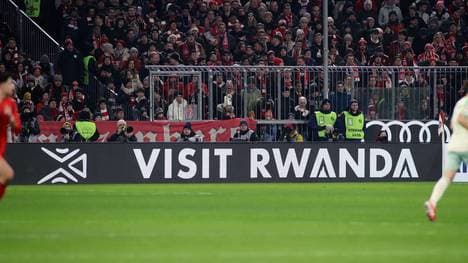 "Visit Rwanda" ist seit 2023 Sponsor des FC Bayern