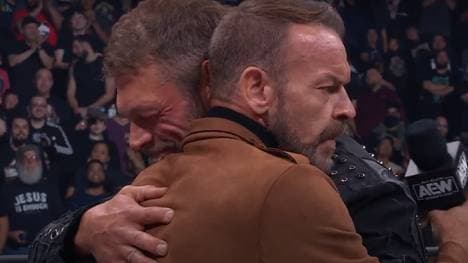 Adam Copeland, ehemals Edge, traf bei AEW Dynamite, wieder auf Christian Cage