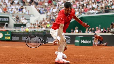 Novak Djokovic ist am Samstag gegen Filip Misolic gefordert