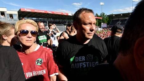 André Breitenreiter steigt 2017 mit Hannover in die Bundesliga auf