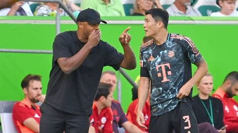 Vincent Kompany mit einer Ansage an Minjae Kim