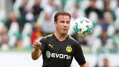 Mario Götze sieht sich eher in der Linie hinter der Offensive gut aufgehoben