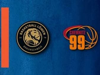 Spiel Highlights zu Basketball Löwen Braunschweig - NINERS Chemnitz