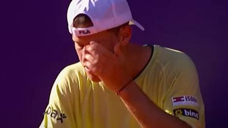 Diego Schwartzman wurde in seinem letzten Spiel von seinen Emotionen übermannt