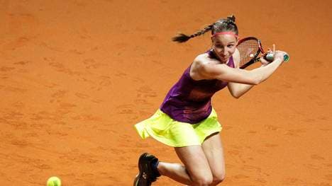 Tamara Korpatsch ist beim WTA-Turnier in Prag im Viertelfinale ausgeschieden
