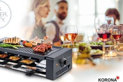 Angebot! Raclette für 8 Personen – Der perfekte Grillspaß für gesellige Abende!