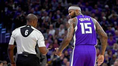 DeMarcus Cousins ist nicht unbedingt der Liebling der Schiedsrichter
