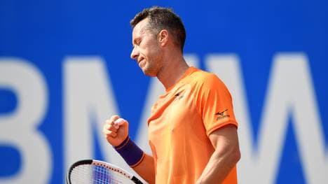 Philipp Kohlschreiber hat das Viertelfinale des ATP-Turniers in München erreicht