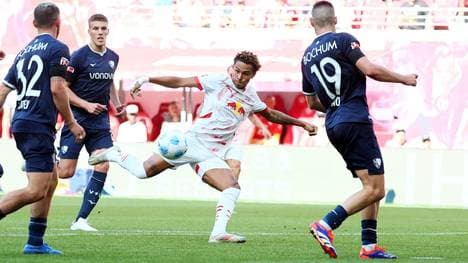 Antonio Nusa trifft zur Führung