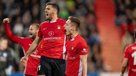 Die SG Sonnenhof Großaspach steigt in die 3. Liga auf