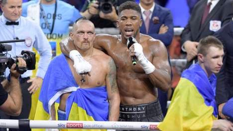 Anthony Joshua redet, der Sieger muss schweigen