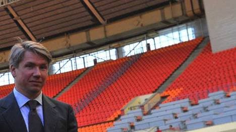 Alexej Sorokin im Moskauer Lushniki-Stadion, wo das Finale 2018 stattfindet
