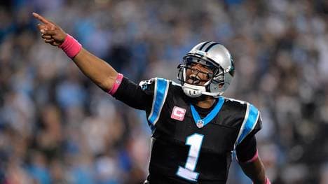 Cam Newton gewann mit Carolina gegen die Eagles