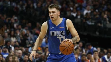 Luka Doncic führte die Mavs mit einer guten Leistung zum Sieg gegen die Boston Celtics