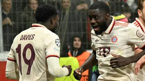 Bild aus besseren Zeiten: Davies (l.) und Upamecano