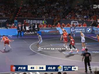 Die Highlights der Partie FC Bayern München Basketball - EWE Baskets Oldenburg aus der Handball-Bundesliga im Video. 