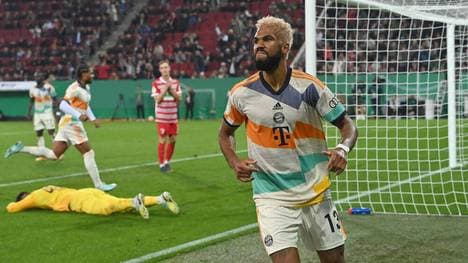 Eric Maxim Choupo-Moting erzielte in Augsburg einen Doppelpack