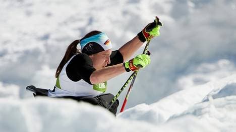 Anja Wicker trägt die größten deutschen Hoffnungen