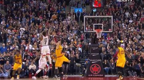 Kyle Lowry gelang der entscheidende Korb