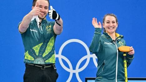 Tahli Gill und Dean Hewitt hier bei den Olympia 2026