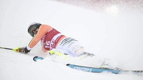 Emma Aicher verpasste nach einem Sturz den zweiten Durchgang