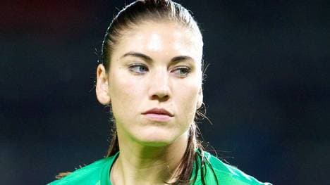 US-Torhüterin Hope Solo im Jahr 2012