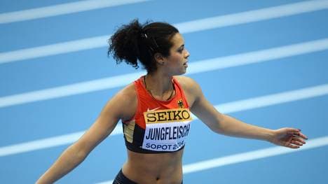 Marie-Laurence Jungfleisch fragend