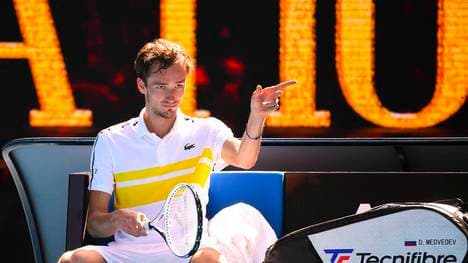 Daniil Medvedev wollte seinen eigenen Trainer nicht mehr sehen