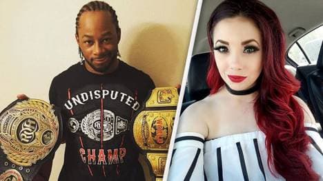 Taeler Hendrix (r.) erhebt schwere Vorwürfe gegen ROH-Champion Jay Lethal