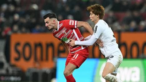 Selbstbewusst: Mergim Berisha (l.)