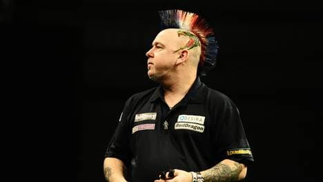 Peter Wright erreicht das EM-Viertelfinale in Hasselt 2017