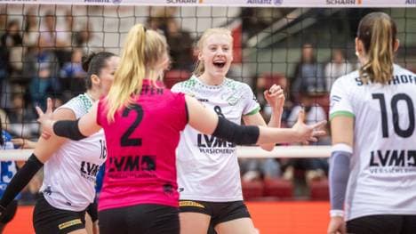 Van Clewe (8) im Münster-Trikot