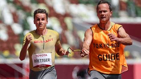 Marcel Böttger (l.) und Alexander Kosenkow unterlief bei den Paralympics eine Panne