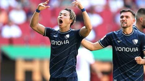 Asano (l.) bringt Bochum zweimal zurück