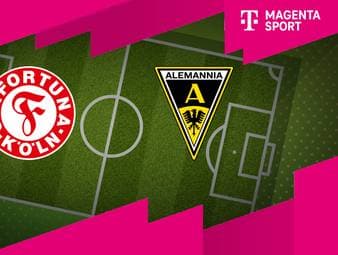 Fortuna Köln - Alemannia Aachen: Tore und Highlights | 3. Liga