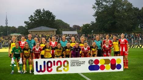 Aktion beim Pokalspiel Dortmund gegen Bayern im September