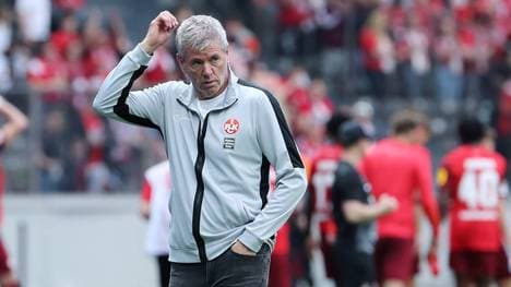Friedhelm Funkel steht mit dem FCK im Pokalfinale