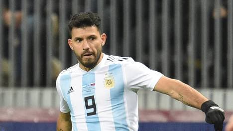 Sergio Aguero kollabierte beim Testspiel gegen Nigeria in der Halbzeitpause