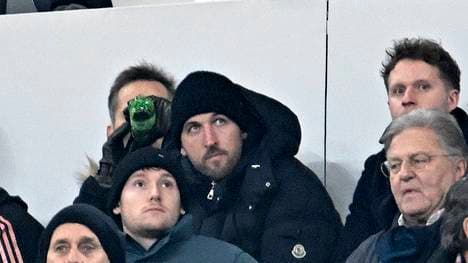 Kane auf der Tribüne