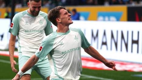 Jens Stage (SV Werder Bremen) traf dreifach gegen Hoffenheim