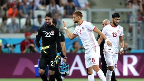 Mouez Hassen (l.) ging unter Tränen vom Platz