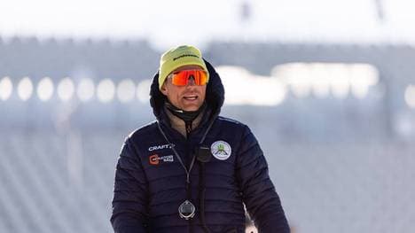 Erik Lesser bei der deutschen Biathlon-Meisterschaft der Juniorinnen und Junioren