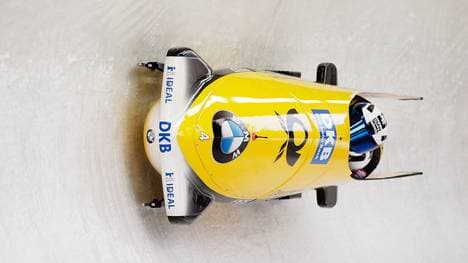 Francesco Friedrich und Thorsten Margis gewannen den WM-Titel im Zweierbob