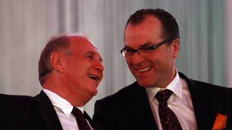 Uli Hoeneß und Clemens Toennies feierten auch Hoeneß 60. Geburtstag gemeinsam