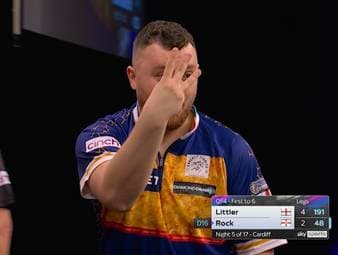 Josh Rock gewinnt am fünften Spieltag der Premier League of Darts das erste Mal mindestens drei Legs und reagiert darauf. Für SPORT1-Experte Robert Marijanovic ist es zu viel Reaktion.